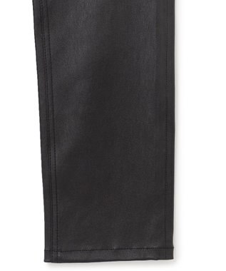 JOSEPH 【FOUNDATIONS】【AW23】レザーストレッチ　スリムフィットトラウザーズ Black