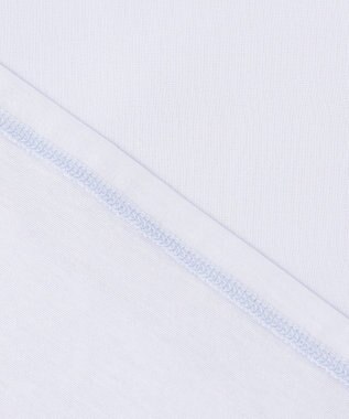 23区 【洗える】エアリーコンビジャージー パールモチーフ カットソー ライラック系