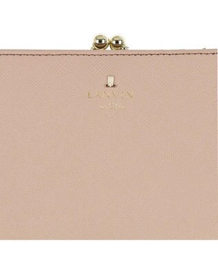 LANVIN en Bleu リュクサンブール 口金二つ折り財布 オールドローズ