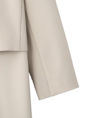 YECCA VECCA 【2点SET】ショートジャケットセットキャミワンピース Light Beige