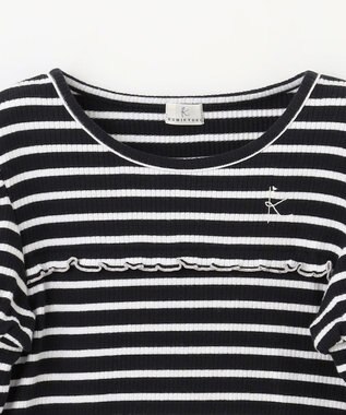 組曲 KIDS 【110-140㎝】パフスリーブ トップス ブラック