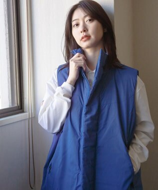 SHARE PARK LADIES 【UNISEX】蓄熱中綿モンスターベスト（S・Mサイズ） ブルー