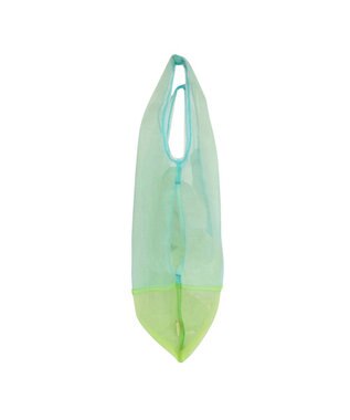 ROOTOTE 0376【直営店限定商品：オーガンジーエコバッグ】/ EU.RSルーショッパー.MID.SUK-A 03：ミント/イエロー