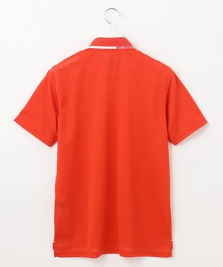 23区GOLF 盛夏対応のマルチ機能【接触冷感・UVケア・吸水速乾】【MEN】カノコシャツ オレンジ系