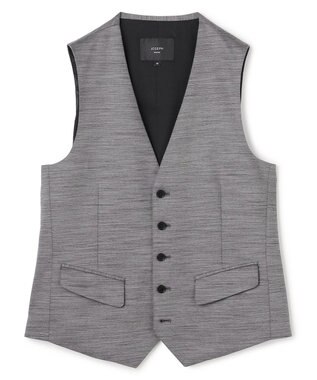 JOSEPH HOMME スプリングウールジャージー   ジレ ライトグレー系