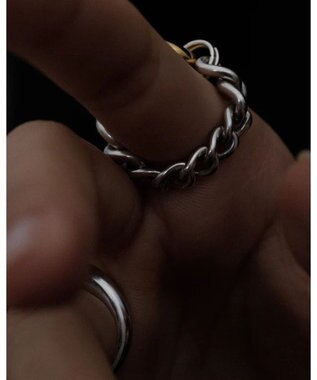 simoe Hug Ring 01  リング シルバー×ゴールド