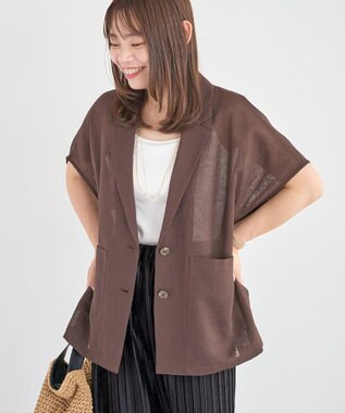 Green Parks メッシュポンチョジャケット