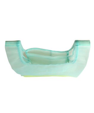 ROOTOTE 0376【直営店限定商品：オーガンジーエコバッグ】/ EU.RSルーショッパー.MID.SUK-A 03：ミント/イエロー