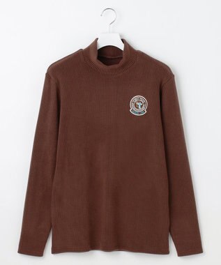 23区GOLF 【MEN】冬の暖かトップス！グランサーモリブ モックネック ダークブラウン系