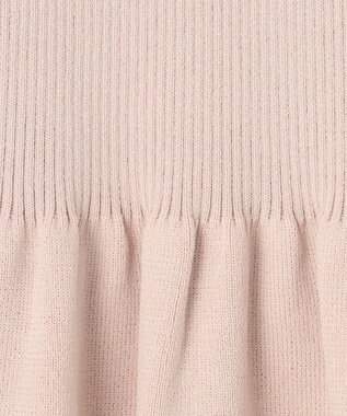 GRACE CONTINENTAL 刺繍ケープニットトップ ベージュ