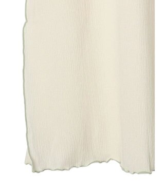 earth music&ecology ＳＥＴ２点配色キャミワンピース＋メローインナー Ivory