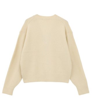 AMERICAN HOLIC Vネックラメニットカーディガン Ivory