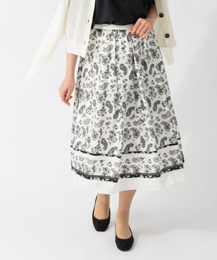 ONWARD Reuse Park 【23区】スカート春夏 ホワイト