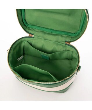 UNBILLION kakatoo バンブーハンドル2wayバニティバッグ グリーン