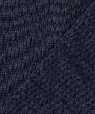 GOTAIRIKU 体温調整に【洗える/チクチクしにくい/ピリングしにくい】イタリア糸 ハイゲージ ベスト_WOOL100% ネイビー系
