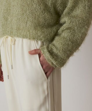 GRACE CONTINENTAL テーパーイージーパンツ キナリ