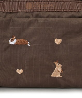 LeSportsac RECTANGULAR COSMETIC/バニーエンブロイダリー バニーエンブロイダリー
