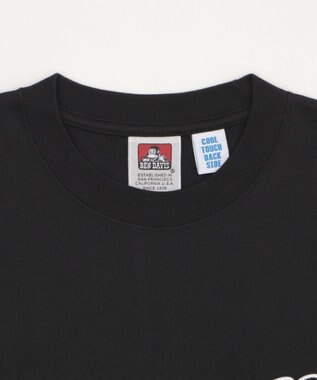 WEGO 【接触冷感/吸水速乾/ユニセックス着用ITEM/SMLサイズ展開】別注BENDAVISクールタッチワンポイントT（SS） ブラック