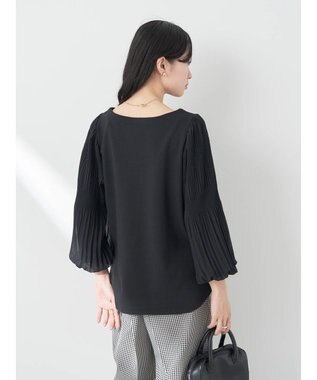 earth music&ecology マジョリカプリーツプルオーバー Black