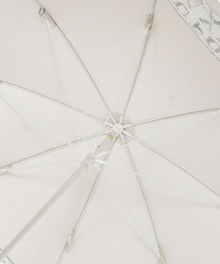 MOONBAT ポール & ジョー (PAUL & JOE ACCESSOIRES) ABC Garden アニマル 長傘 竹手元 ベージュ