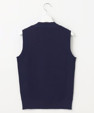 23区GOLF 【WOMEN】【ウォッシャブル】ニット ベスト ネイビー系