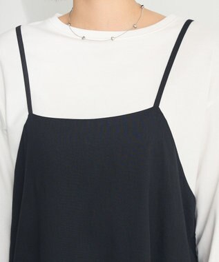 CRAFT STANDARD BOUTIQUE ティアードキャミワンピース Black