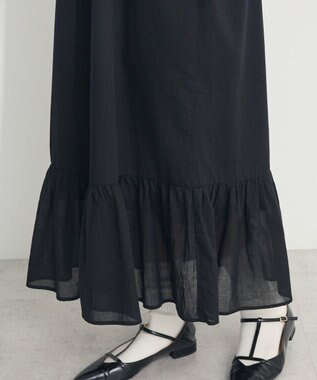 CRAFT STANDARD BOUTIQUE ティアードキャミワンピース Black