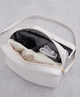 Maison de FLEUR リボン付き２Ｗａｙマルチケース Pink