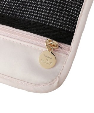 Maison de FLEUR リボン付き２Ｗａｙマルチケース Pink