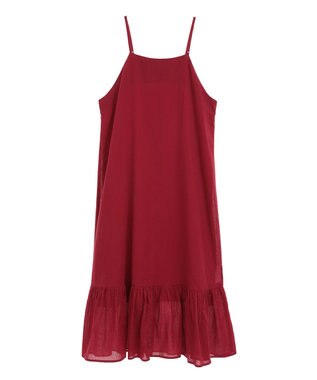 CRAFT STANDARD BOUTIQUE ティアードキャミワンピース Red