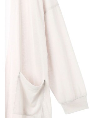 Green Parks ＵＶカットシアートッパーカーディガン Light Gray