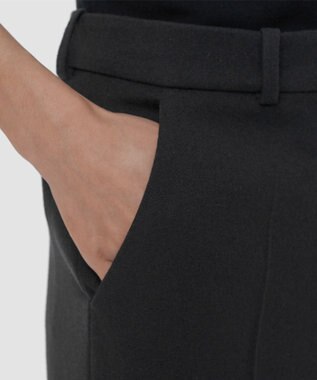 JOSEPH フランネルストレッチ　トラウザーズ Dark smoke