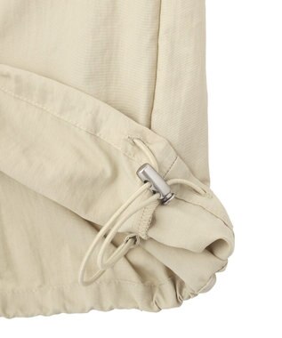 earth music&ecology ビットパーツ付きカーゴパンツ Ivory