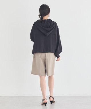 earth music&ecology 【予約】シアーシャツブルゾン ブラック