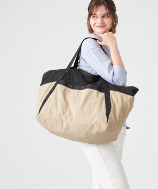 LA BAGAGERIE 【MONICA】ダブルハンドル　パッカブルビッグバッグ