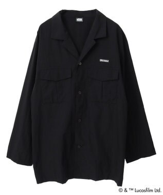 Green Parks ＳＴＡＲ　ＷＡＲＳ／バックプリントシャツ Black