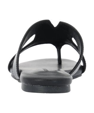 AMERICAN HOLIC カットアウトトングサンダル Black