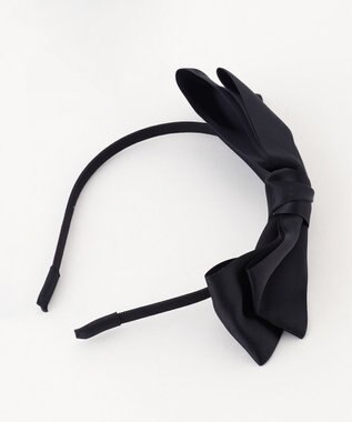 ANY KIDS リボン カチューシャ ブラック