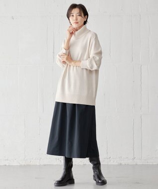 J.PRESS LADIES 【STELIO MALORI】レザー ロングブーツ ブラック系