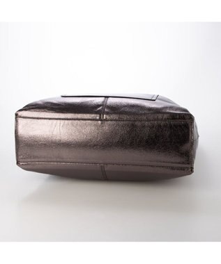 UNBILLION カシュカシュ cachechche / ノットディテールPUワンショルダー ダークシルバー