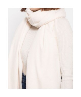 UNBILLION カシュネ cache nez / ツイル無地ストール アイボリー