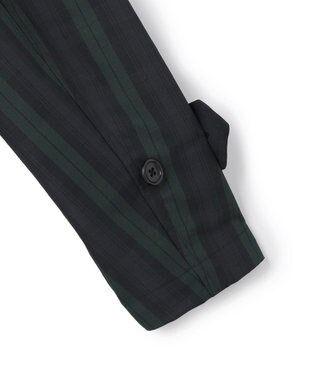 J.PRESS MEN 【オンオフ兼用 / ストレッチ / 撥水 / 洗える】トリコット3レイヤーバルマカンショートコート / フードデタッチャブル ネイビー系3