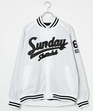 WEGO ワッペンスタジャン ホワイト