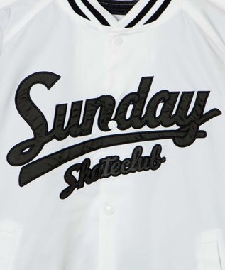 WEGO ワッペンスタジャン ホワイト