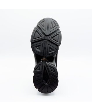 APOM ウォーターレジストスニーカーローファー ブラックスエード