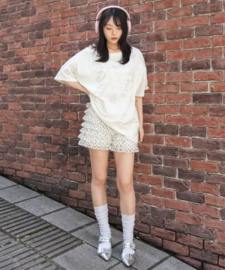 WEGO ２WAYグラフィックワンショルBIGT 柄8