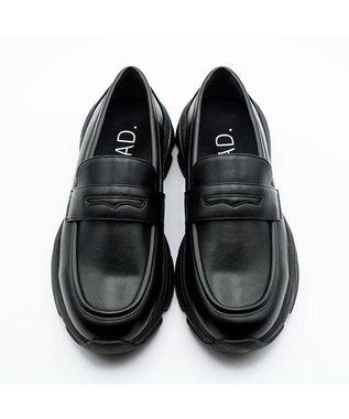 APOM ウォーターレジストスニーカーローファー ブラック