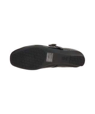 Bridget Birkin ＜3E＞【Bridget Birkin Walk】ビジューストラップコンフォートパンプス ブラックエナメル