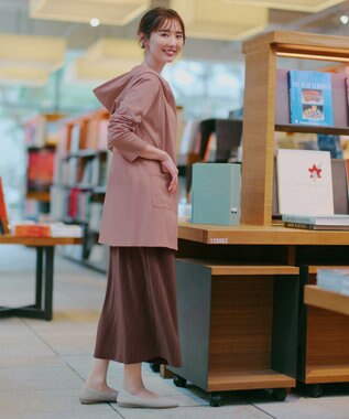 Tiaclasse L 【おのののかさん着用】クリスタルプリーツスカート ブラウン