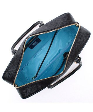 A.D.M.J. 【牛革】アノニマス/A4サイズ対応クリスタルビー付ボストン34cm ブラック